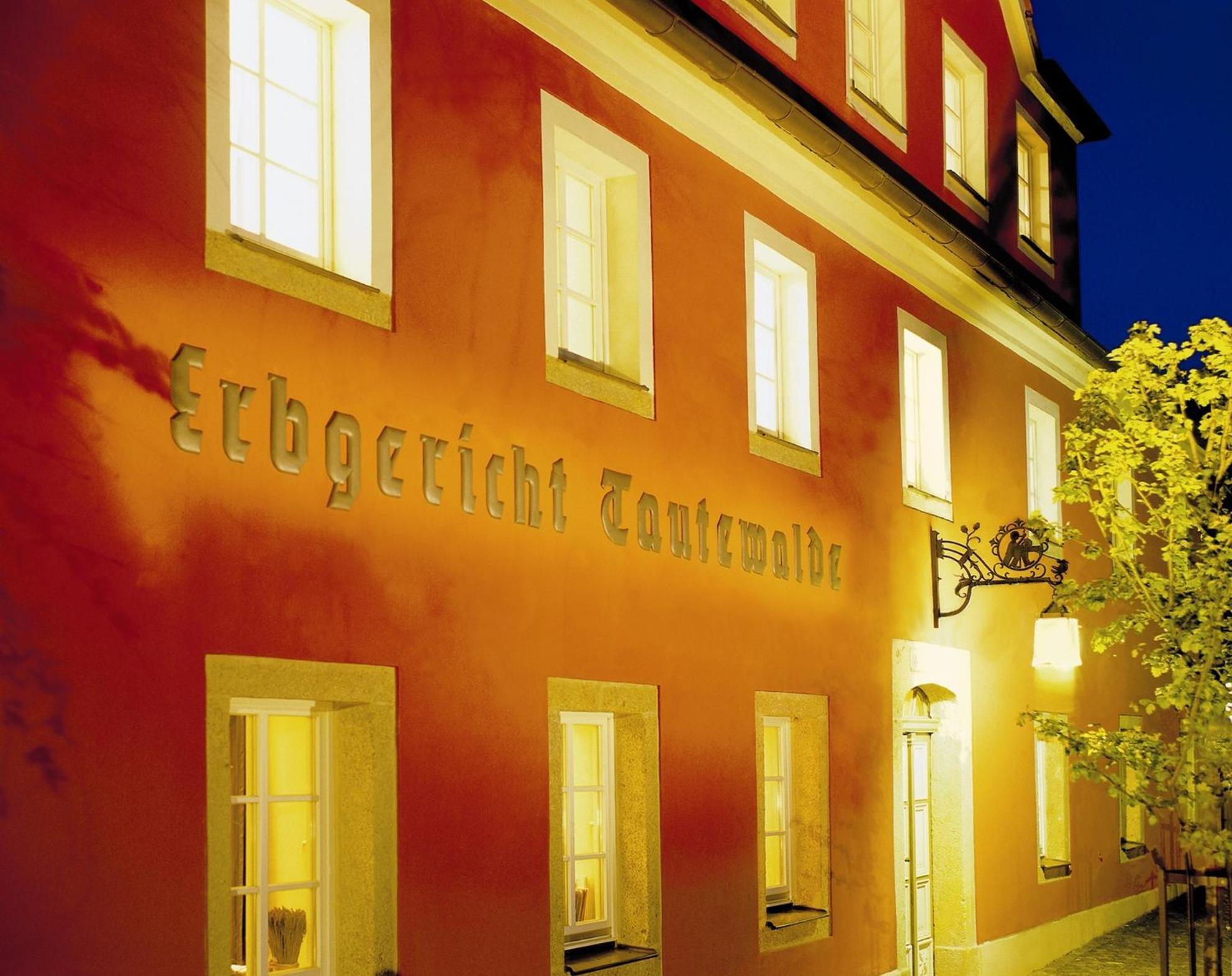 Landidyll Hotel Erbgericht Tautewalde Wilthen Екстериор снимка